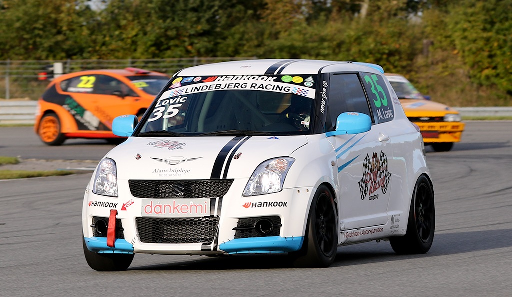 Mirza Lovic i Suzuki Swift Sport
(Foto: Motorsporten.dk)